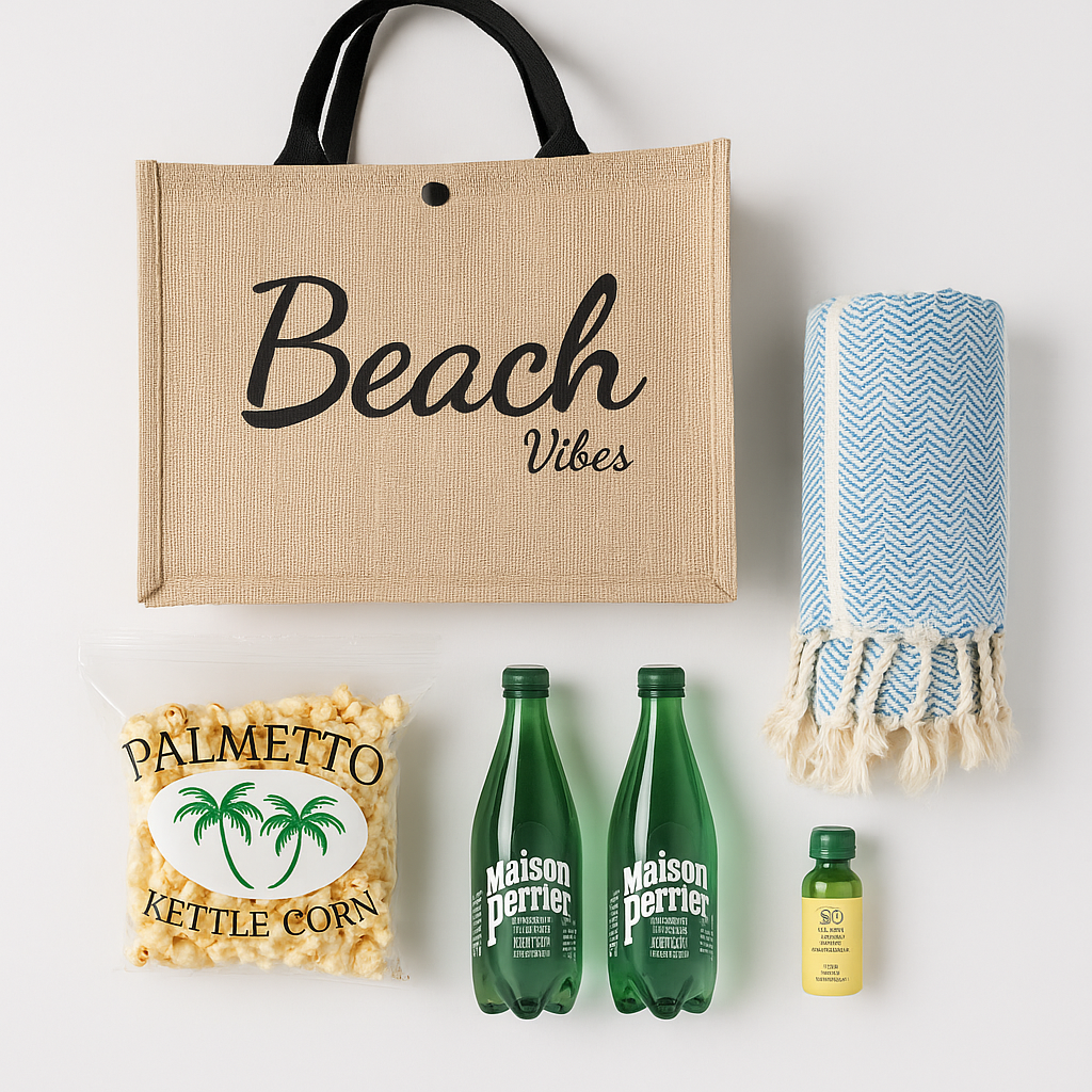 Coastal Welcome Tote