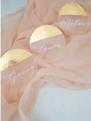 Capiz Shell Place Cards