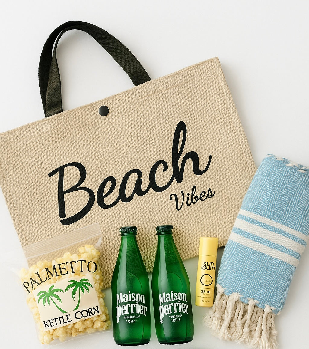 Coastal Welcome Tote
