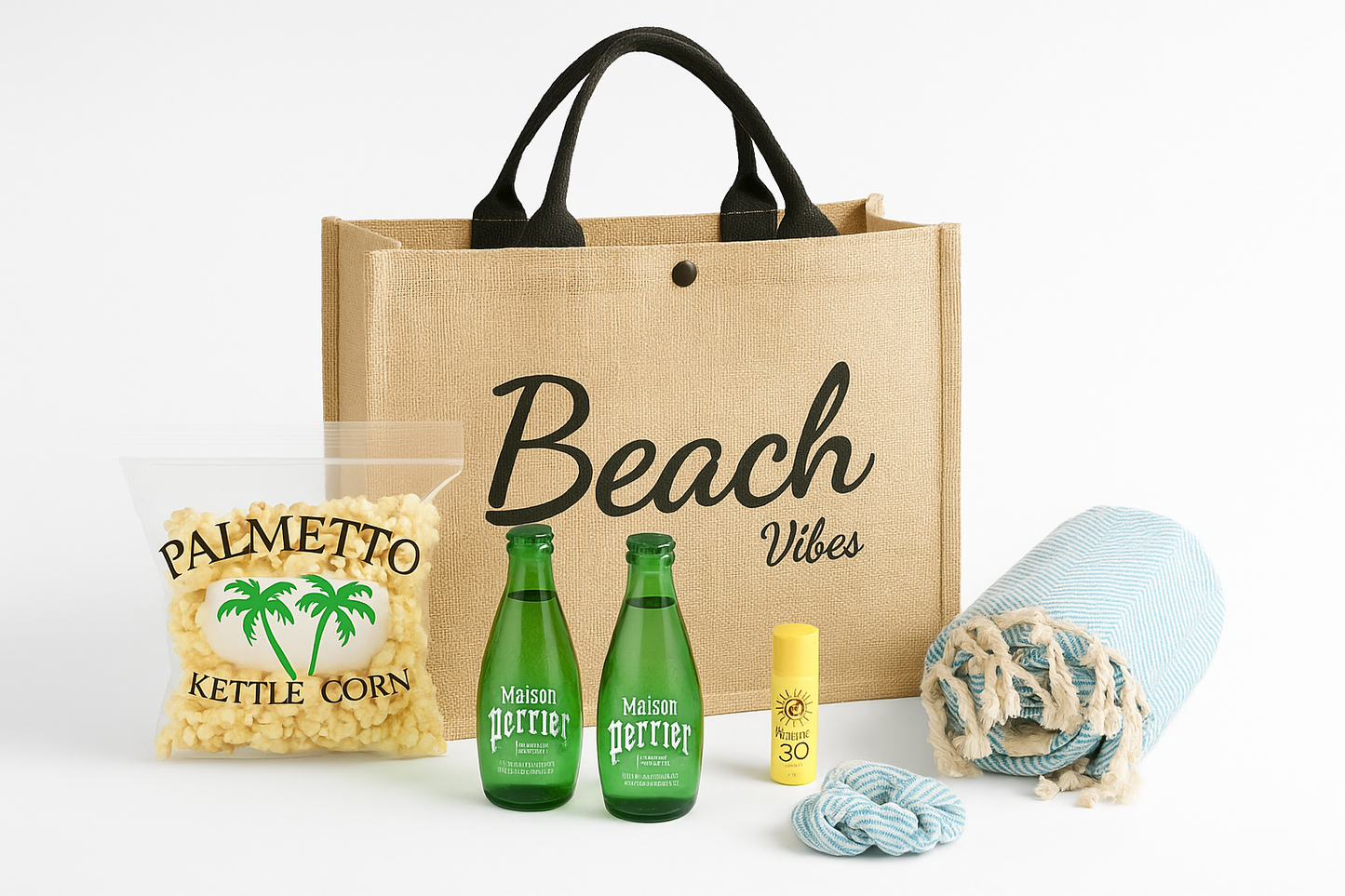 Coastal Welcome Tote